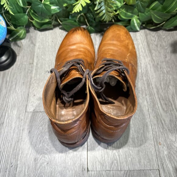 Frye Bowery Leather Mens Chukka Boots Sz 11 Tan Brown main image 5
